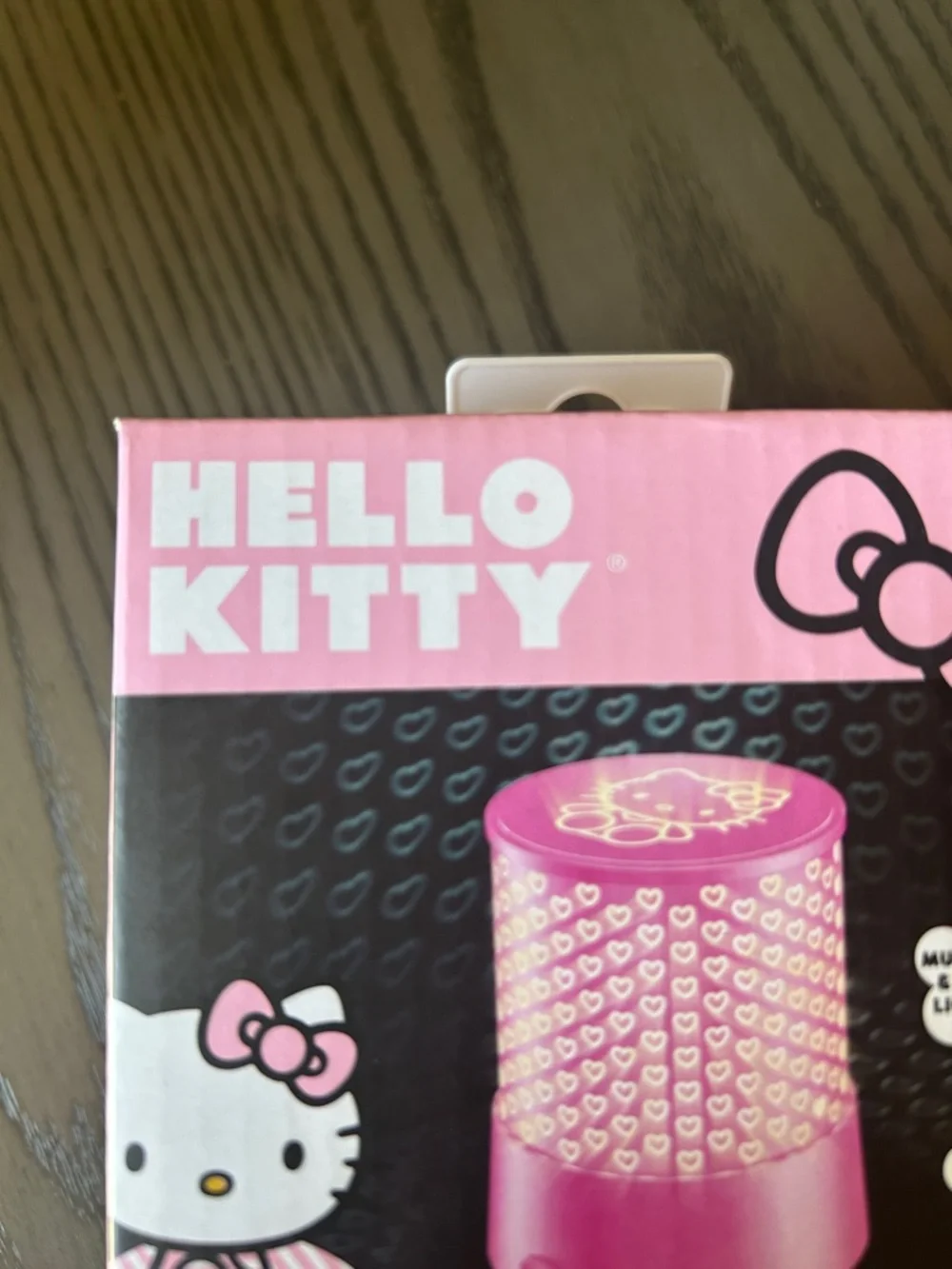 Hello Kitty Pink LED Heart Pattern Projector - Picture 2 of 3